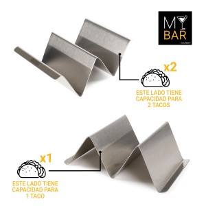 Taco Halter My Bar 14 x 10 x 5 cm (24 Stück) |  Geschirr, Tabletts ...