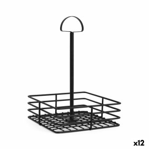 Mehrzweck-Organizer My Bar 15 x 15 x 22 cm Schwarz (12 Stück) |  We...