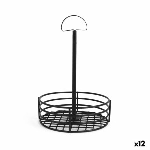 Mehrzweck-Organizer My Bar 15 x 15 x 22 cm Schwarz (12 Stück) |  We...