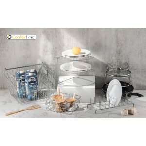 Serviettenring Confortime 18 x 18 x 6,5 cm (12 Stück) |  Weiteres Z...