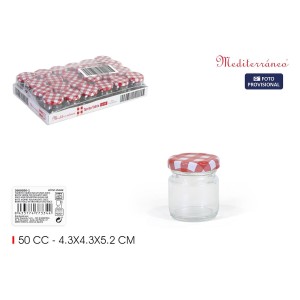 Glasgefäß Mediterraneo 50 ml (48 Stück) |  Brotdosen, Lebensmittelb...