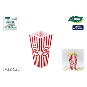 Behälter um das Popcorn zu servieren Algon 9,5 x 19,3 cm (24 Stück)...