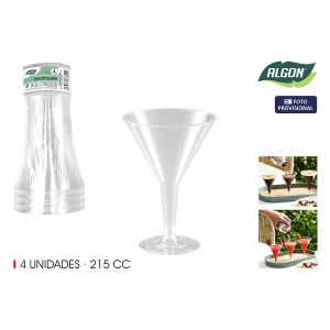 Cocktail-Glas Algon 215 ml 4 Stücke (24 Stück) |  Gläser und Krüge ...