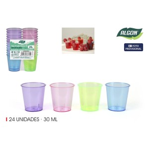 Schnapsglas Algon Ø 4 cm 30 ml 24 Stücke (24 Stück) |  Gläser und K...