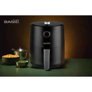 Heißluftfritteuse Basic Home Schwarz 1200 W 2,3 L |  Fritteusen   |...
