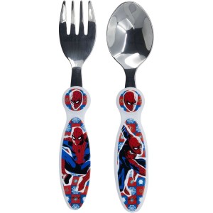 Besteckset Spider-Man CZ11342 Edelstahl Bunt 2 Stücke |  Messer und...