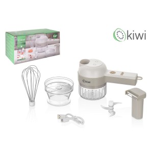 Tragbarer, wiederaufladbarer Mini-Zerkleinerer Kiwi 200 ml (6 Stück...