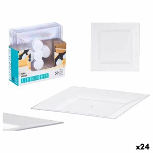 Geschirr-Set Leknes CK80668-2-T Durchsichtig polystyrol Kunststoff ...