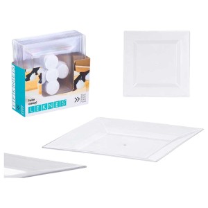 Geschirr-Set Leknes CK80668-2-T Durchsichtig polystyrol Kunststoff ...