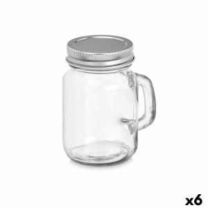Topf Vivalto 01-0906 Durchsichtig Silberfarben 120 ml (6 Stück) |  ...