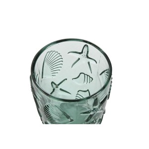 Gläserset Home ESPRIT türkis Kristall Mediterraner Mit Relief 290 m...