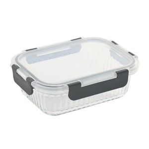 Lunchbox Home ESPRIT Durchsichtig Polypropylen Borosilikatglas 640 ...