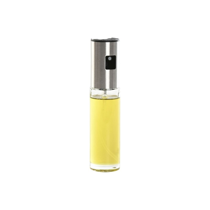 Ölfläschchen Home ESPRIT Durchsichtig Edelstahl Kristall 100 ml 4 x... Ölfläschchen Home ESPRIT Durchsichtig Edelstahl Kristall 100 ml 4 x...