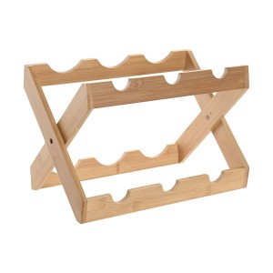 Flaschenregal Home ESPRIT natürlich 35,5 x 20 x 29,5 cm |  Flaschen...