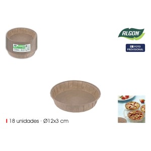 Backform Algon 12 x 3 cm (18 Stücke) (24 Stück) |  Dekoration, Acce...