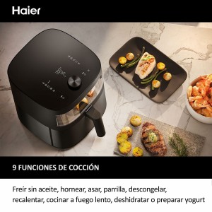 Heißluftfritteuse Cecotec HAF5TWA 011 Schwarz 2000 W 6,5 L |  Fritt...