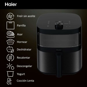 Heißluftfritteuse Cecotec HAF5TWA 011 Schwarz 2000 W 6,5 L |  Fritt...