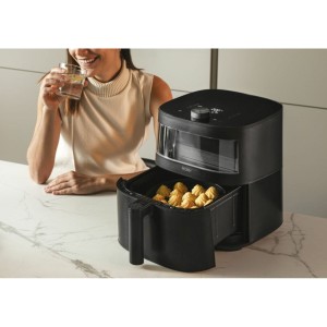 Heißluftfritteuse Cecotec HAF5TWA 011 Schwarz 2000 W 6,5 L |  Fritt...
