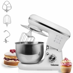 Küchenmaschine Tristar MX-4817 1200 W 1500 W Edelstahl Weiß 5 L |  ...
