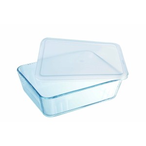 Lebensmittelbehälter Pyrex Weiß Durchsichtig rechteckig 1,5 L |  Ge...