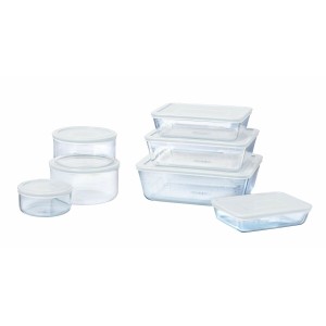 Lebensmittelbehälter Pyrex Weiß Durchsichtig rechteckig 1,5 L |  Ge...