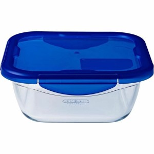 Lebensmittelbehälter Pyrex Blau Durchsichtig 800 ml (2 Stück) |  Ge...