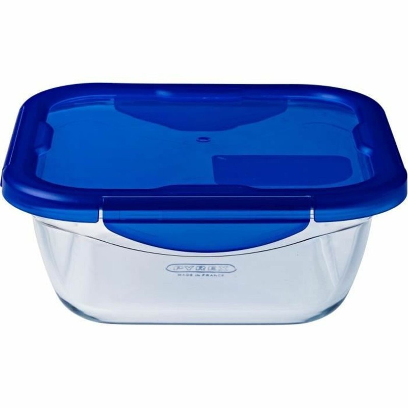Lebensmittelbehälter Pyrex Blau Durchsichtig 800 ml (2 Stück) | Ge... Lebensmittelbehälter Pyrex Blau Durchsichtig 800 ml (2 Stück) | Ge...
