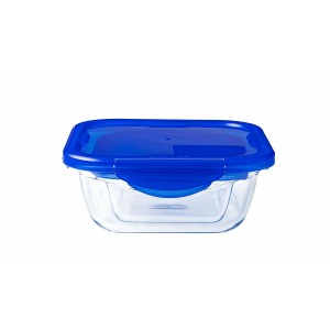 Lebensmittelbehälter Pyrex Blau Durchsichtig 800 ml (2 Stück) |  Ge...
