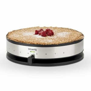 Crêpes-Maker Hkoenig KREP29 1300 W Schwarz Bunt |  Crêpe-Eisen und ...
