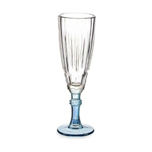 Champagnerglas Vivalto Exotic Blau Kristall 170 ml |  Gläser und Kr...