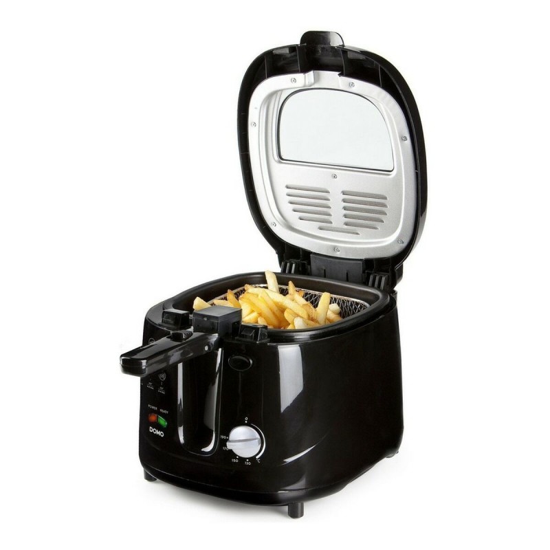Fritteuse DOMO DO461FR Schwarz 1800 W 2,5 L | Fritteusen | Chef Up Fritteuse DOMO DO461FR Schwarz 1800 W 2,5 L | Fritteusen | Chef Up