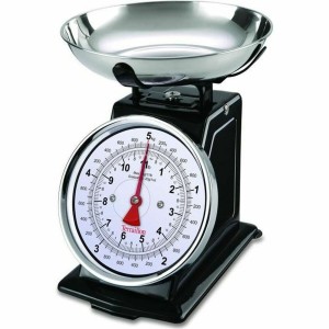 Küchenwaage Terraillon Retro Deco Schwarz 5 kg 1 L |  Küchenwaagen ...