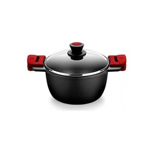 Casserole avec Couvercle en Verre BRA Premiere A4103 |  Poêles et c...