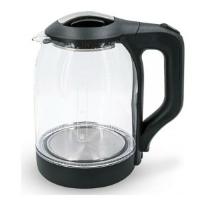 Wasserkocher COMELEC 1,8 L 1500W Schwarz Weiß Edelstahl 1500 W 2200...
