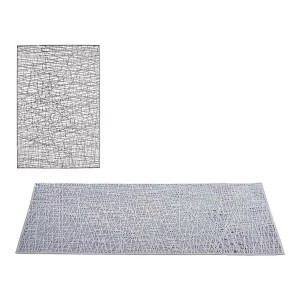 Untersetzer Kinvara Silberfarben Kunststoff 45 x 0,01 x 30 cm |  Un...