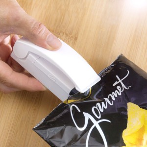 Beutelverschließer mit Kühlschrankmagnet Magseal InnovaGoods |  Wei...