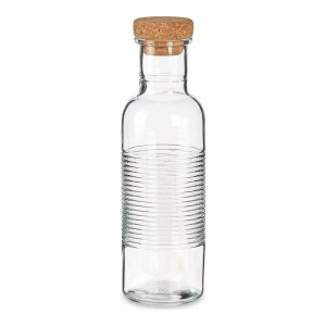 Flasche Pasabahce Hoop Durchsichtig natürlich Kork Glas 1,07 L |  G...