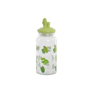 Gefäß DKD Home Decor aus Keramik Kristall Kaktus PE Boho (1400 ml) ...