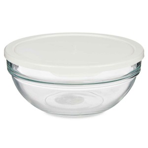 Runde Lunchbox mit Deckel Pasabahce Chefs Weiß 1,135 L 17,2 x 7,6 x...