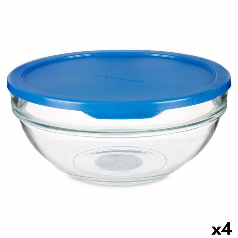 Runde Lunchbox mit Deckel Pasabahce Chefs Blau 1,135 L 17,2 x 7,6 x... Runde Lunchbox mit Deckel Pasabahce Chefs Blau 1,135 L 17,2 x 7,6 x...