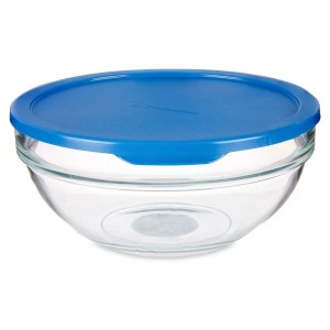 Runde Lunchbox mit Deckel Pasabahce Chefs Blau 1,135 L 17,2 x 7,6 x...