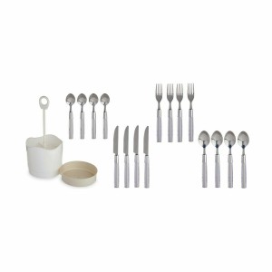 Besteck-Set Kinvara HQ223H10 Grau Edelstahl (8 Stück) |  Messer und...