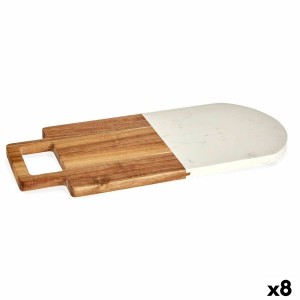 Schneidebrett Kinvara 78372 Weiß 18 x 1,5 x 38 cm (8 Stück) |  Küch...