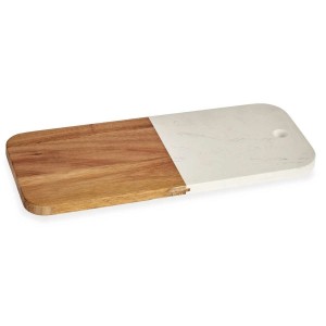 Schneidebrett Kinvara 78374 Weiß 18 x 1,5 x 38 cm (8 Stück) |  Küch...