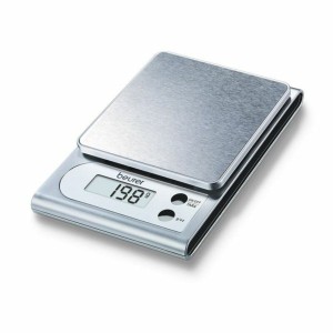Küchenwaage Beurer 70410 3 kg Silberfarben Schwarz Stahl |  Küchenw...