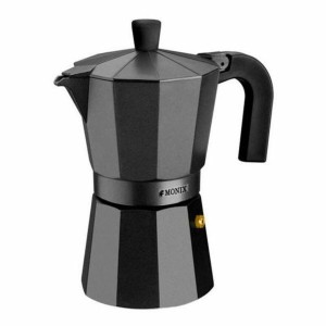 Italienische Kaffeemaschine Monix Braisogona_M640001 Schwarz Alumin...