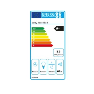 Konventioneller Rauchfang Balay 3BC598GB 90 cm 840 m3/h 55 dB 163W ...