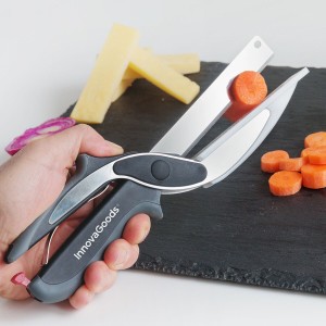 Scherenmesser mit integriertem Mini-Schneidebrett Scible InnovaGood...