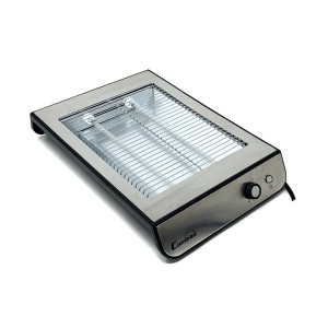 Toaster COMELEC D230580 600 W Edelstahl Schwarz 600 W |  Toaster   ...