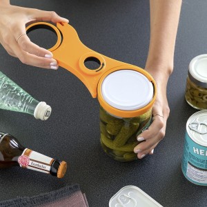 5-in-1 Multi-Purpose Jar Opener InnovaGoods |  Corkscrews, can open...
